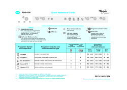 Whirlpool ADG 4556 M - Guida utente, Manuale del proprietario, Manuale  utente | manualzz.com
