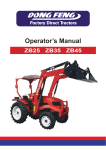Dong Feng ZB35 Operator's Manual - Download &amp; Read Online