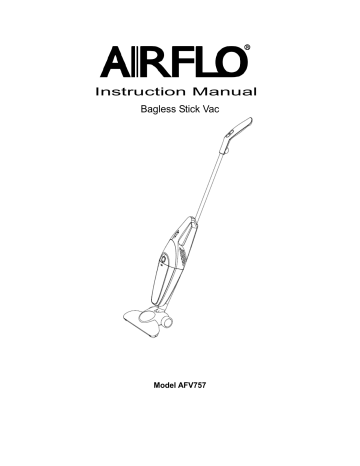 AIRFLO AFV757 Instruction Manual | Manualzz