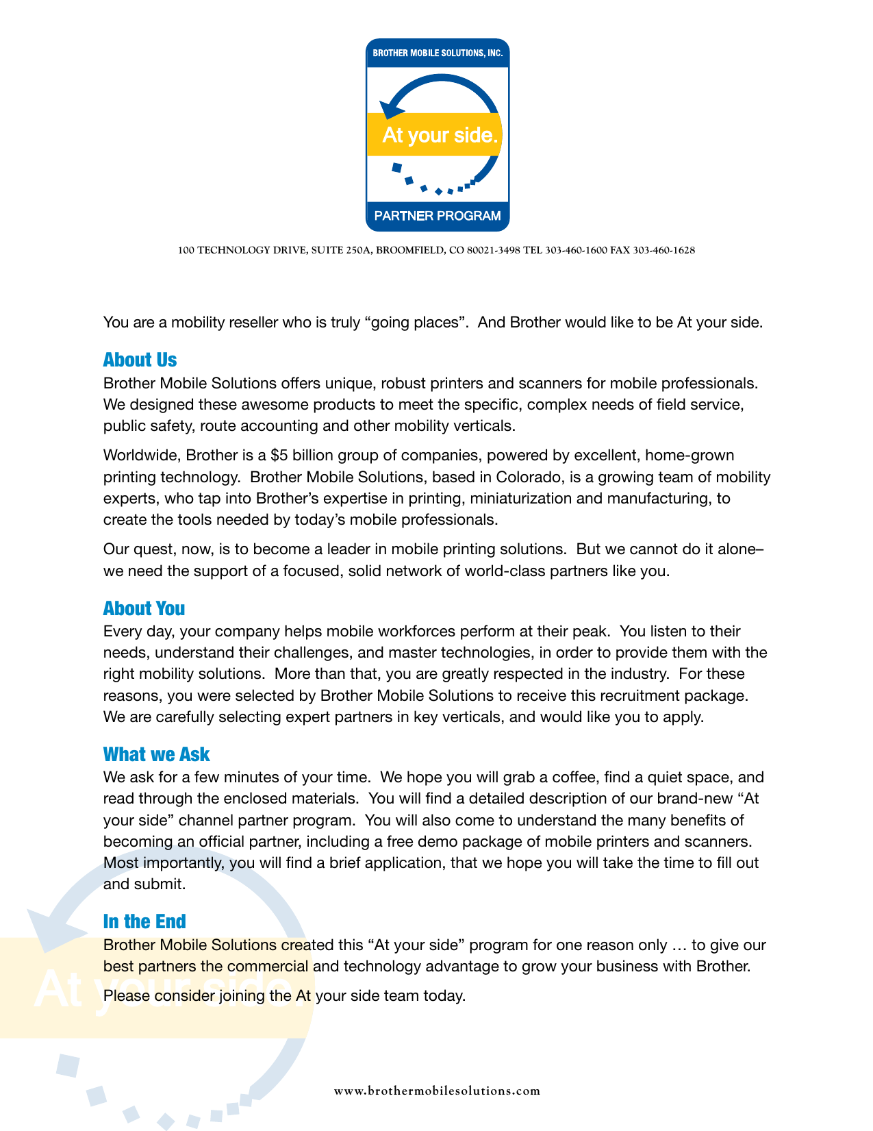Brother PocketJet 3 Plus Brochure 