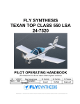 FLY SYNTHESIS TEXAN TOP CLASS 550 LSA Pilot Handbook + AI