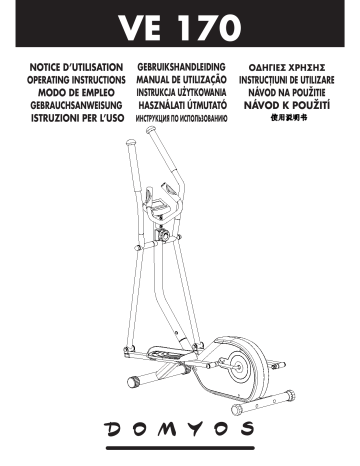 Domyos VE 170 Operating Instructions Manual Manualzz