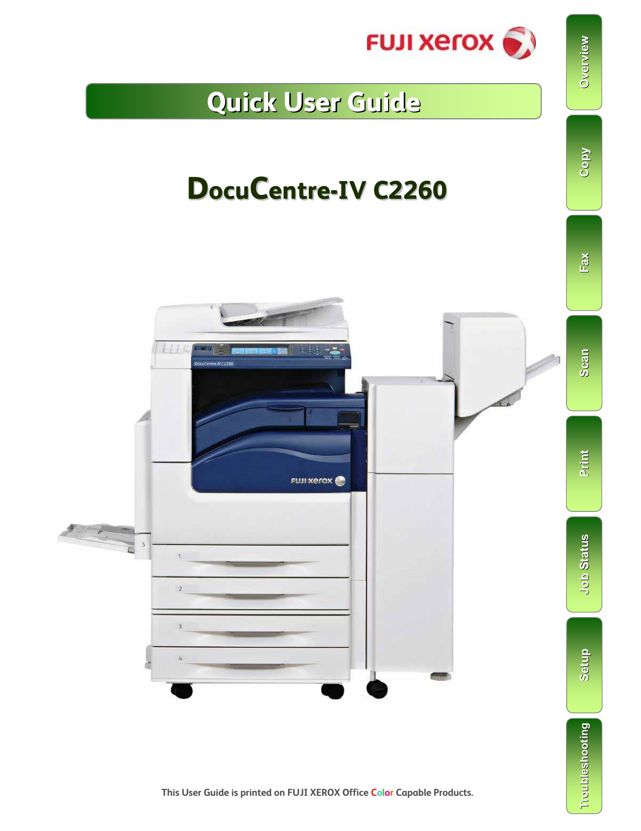 Fuji Xerox Docu Centre-IV C2260 Quick 