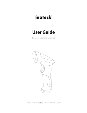 Inateck BCST-33 User manual | Manualzz