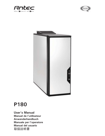 Antec Mini P180 White User manual | Manualzz