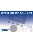 Direct Supply CX4, EX4 User Manual
