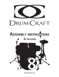 DrumCraft 8 series Assembly Instructions