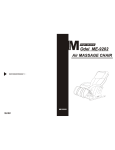 Masse ME-9202 Manual