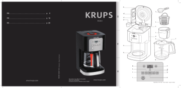 KRUPS EC321 12-CUP THERMOBREW PROGRAMMABLE COFFEE MAKER