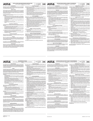 ASCO Series 307 Instruction manual | Manualzz