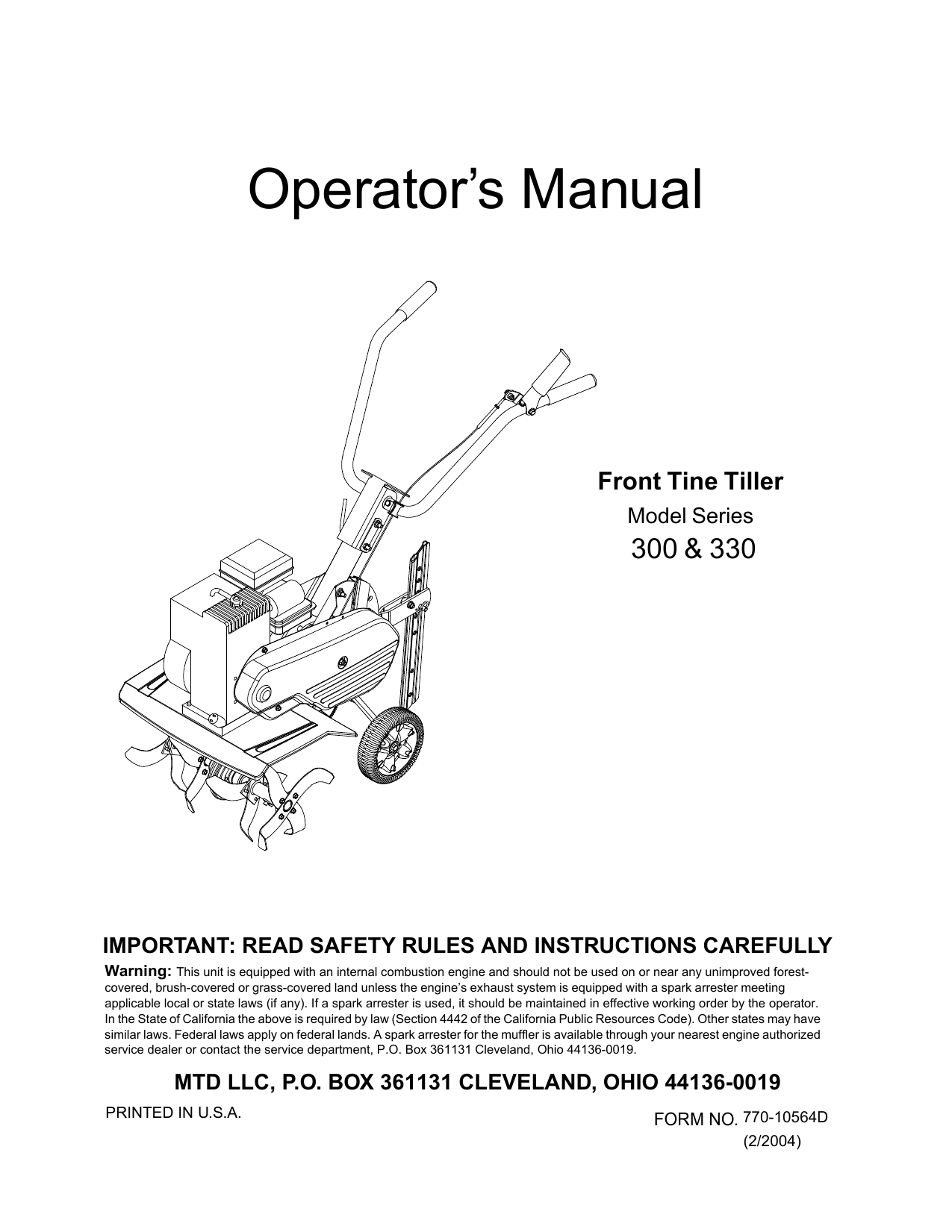 Bolens Garden Tiller Manual | Fasci Garden