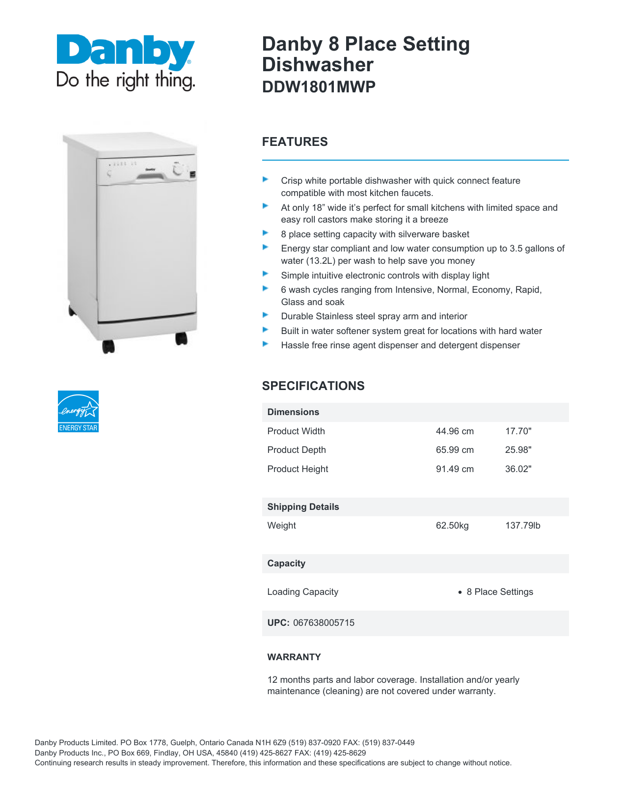 Ddw1801mwp hot sale