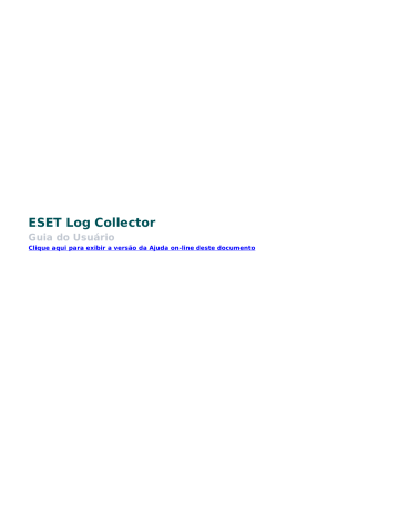 Eset log collector что это