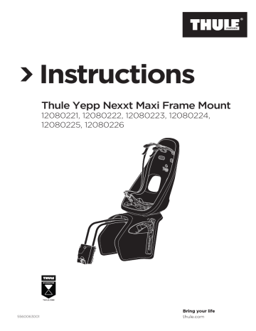 Thule Yepp Nexxt Maxi Child bike seat User manual Manualzz