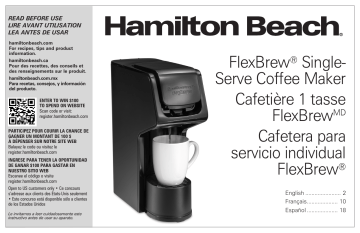 Hamilton Beach FlexBrew Coffee Maker 49903