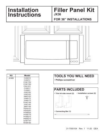 jx36bss filler kit