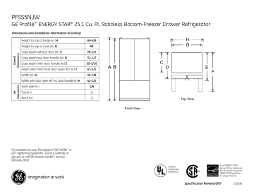 ge profile pfss5njw