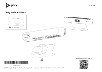 poly x30 setup manualzz