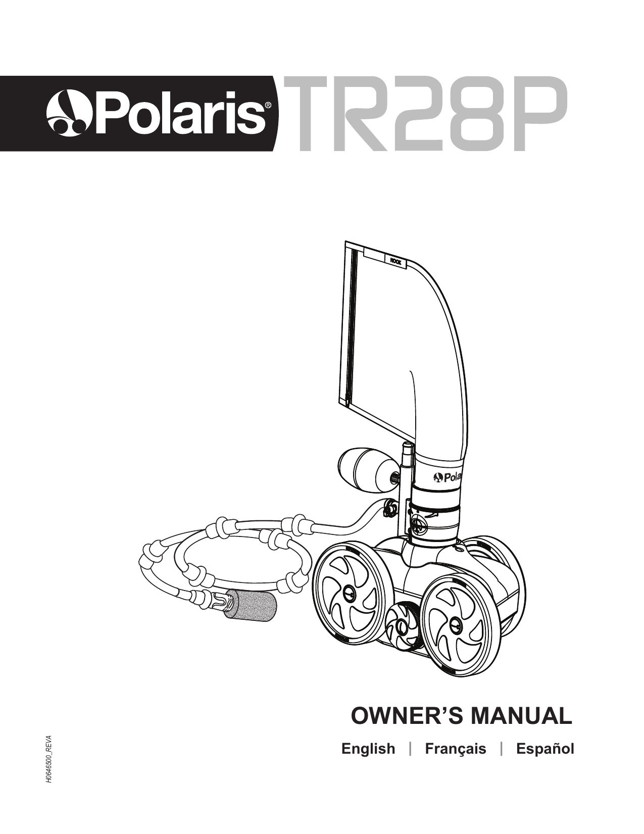 Polaris TR28P Owner's manual | Manualzz