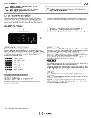 Indesit LI9 S1E S Fridge/freezer combination Manual | Manualzz