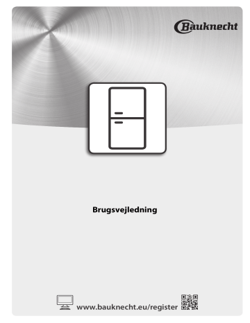 Bauknecht KGNF 182 WS Fridge/freezer combination Brugermanual | Manualzz
