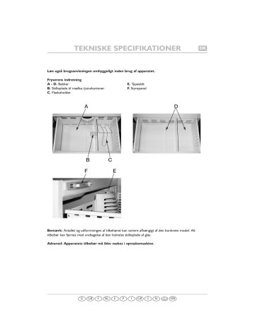 IKEA FDN 800 Refrigerator Programdiagram | Manualzz