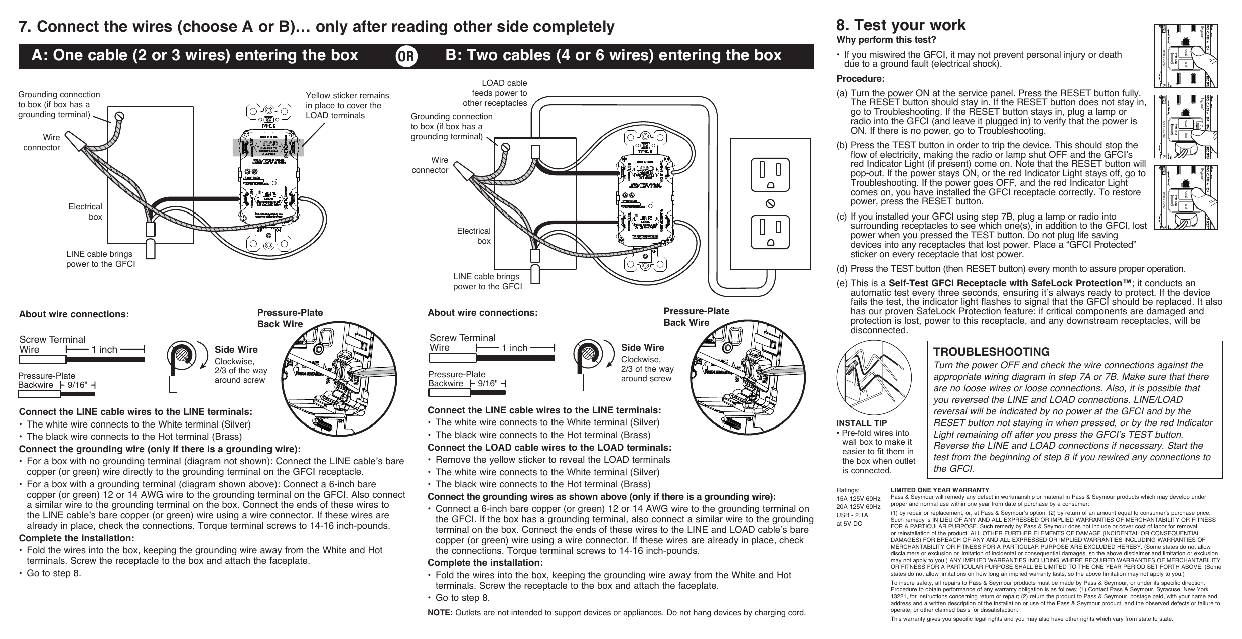 Gfci Electrical Outlet Wiring Diagram