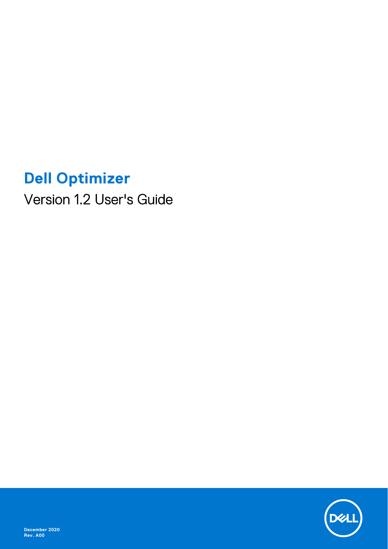 Dell Optimizer software User's guide | Manualzz Dell Optimizer software User's guide | Manualzz
