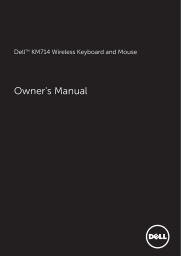 Dell KM713 - Owner's manual, User manual, User Guide