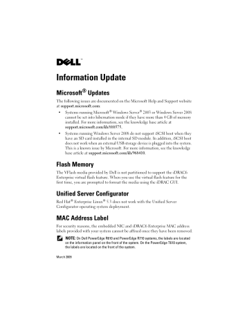 Dell PowerEdge R610 server User's Guide | Manualzz