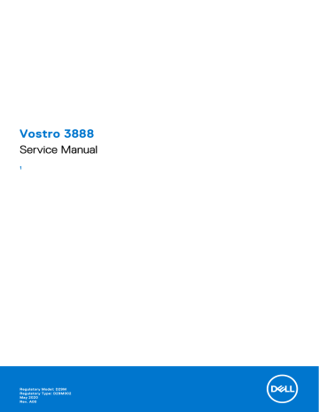 Dell Vostro 3888 desktop מדריך למשתמש | Manualzz