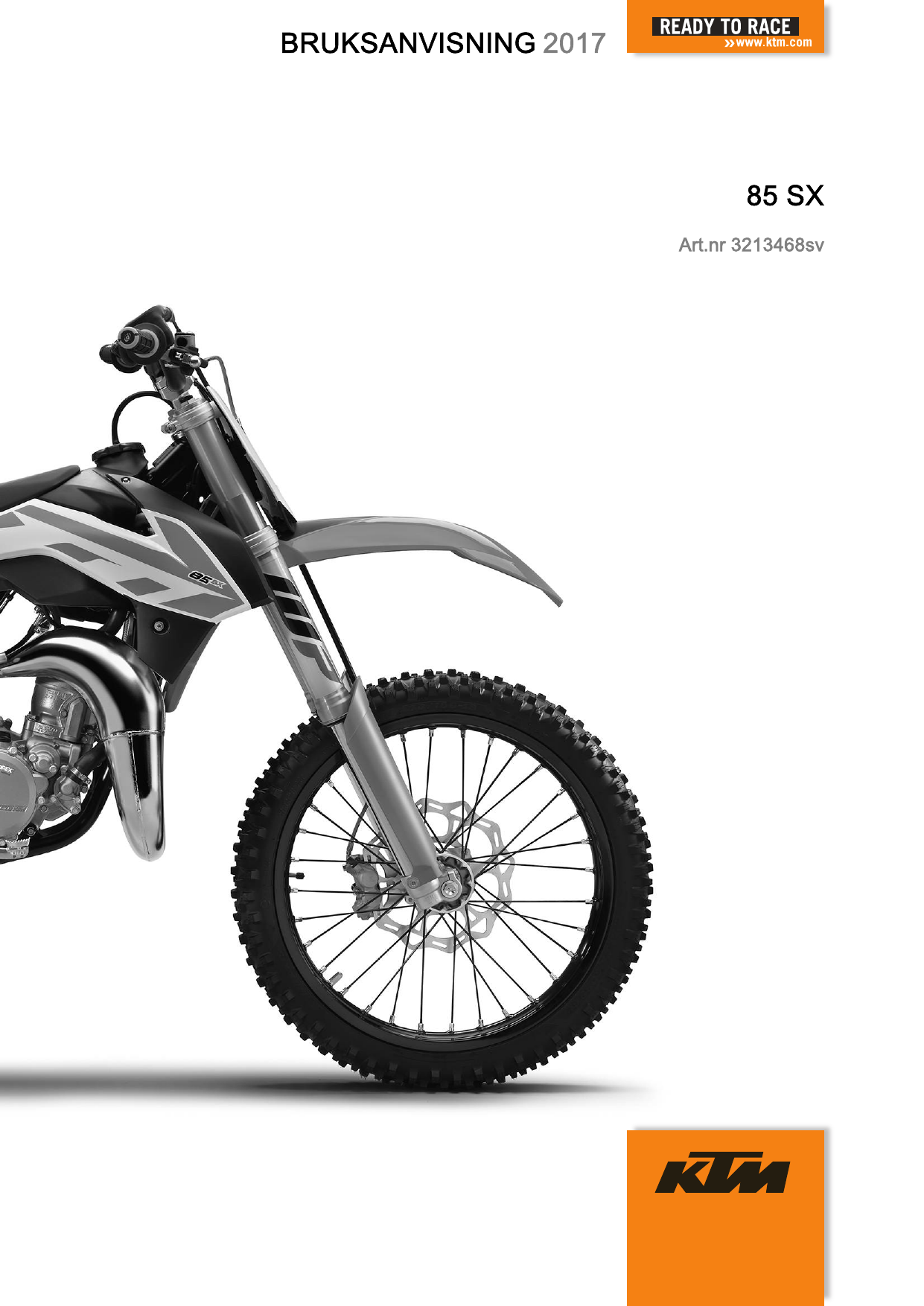 KTM 85 SX 17/14 2017, 85 SX 19/16 2017 Owneru0027s manual  Manualzz