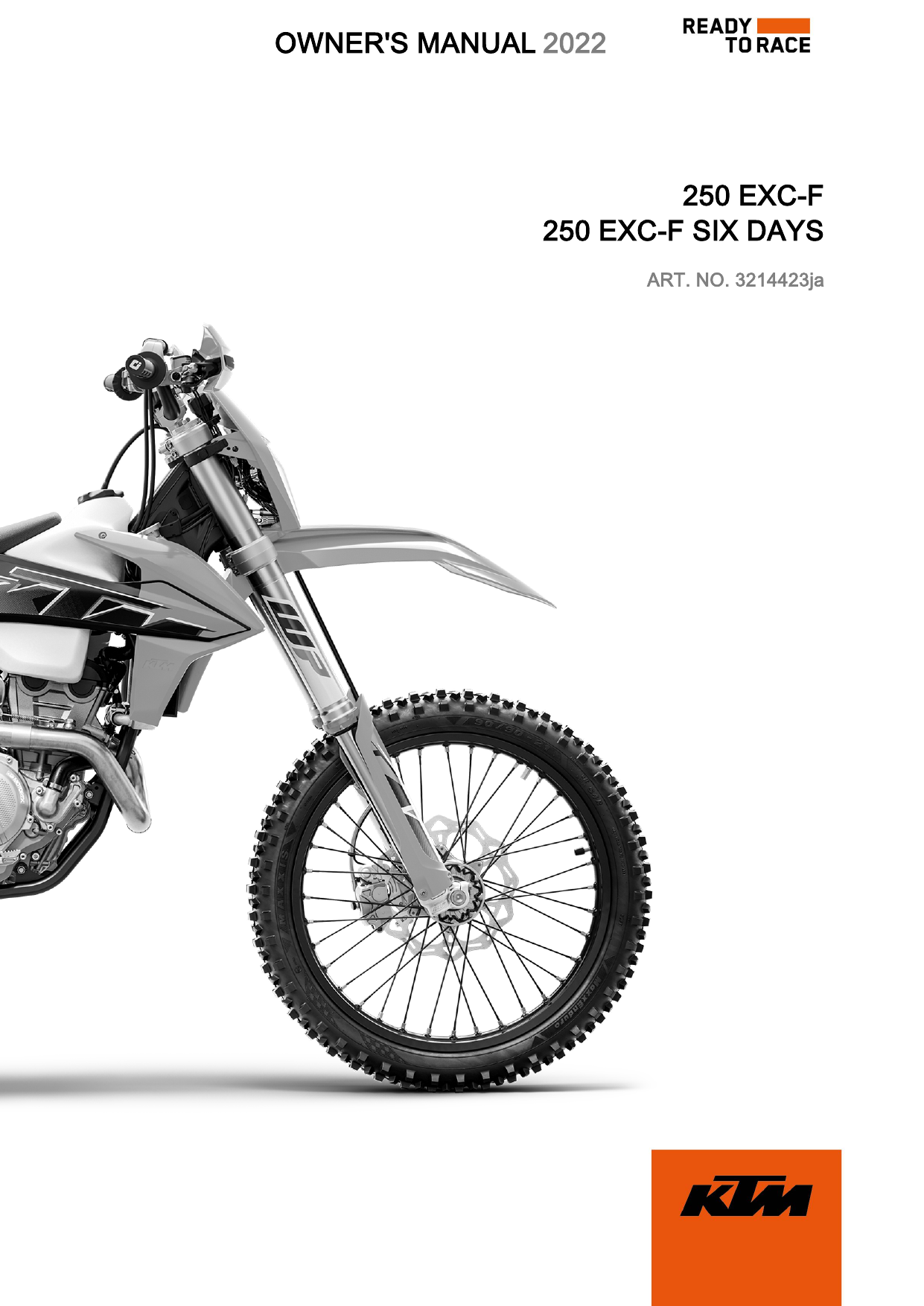 KTM 250EXC-F SIXDAYS 取扱説明書 工具付き | gulatilaw.com