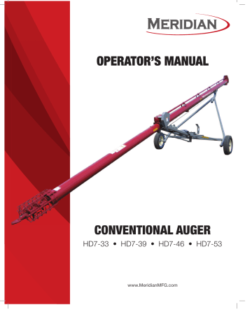 Meridian HD-7 Auger Assembly Parts Manual | Manualzz