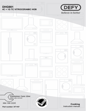 defy gemini stove manual