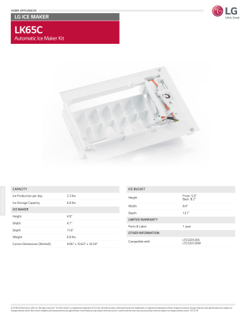 ice maker lk55c