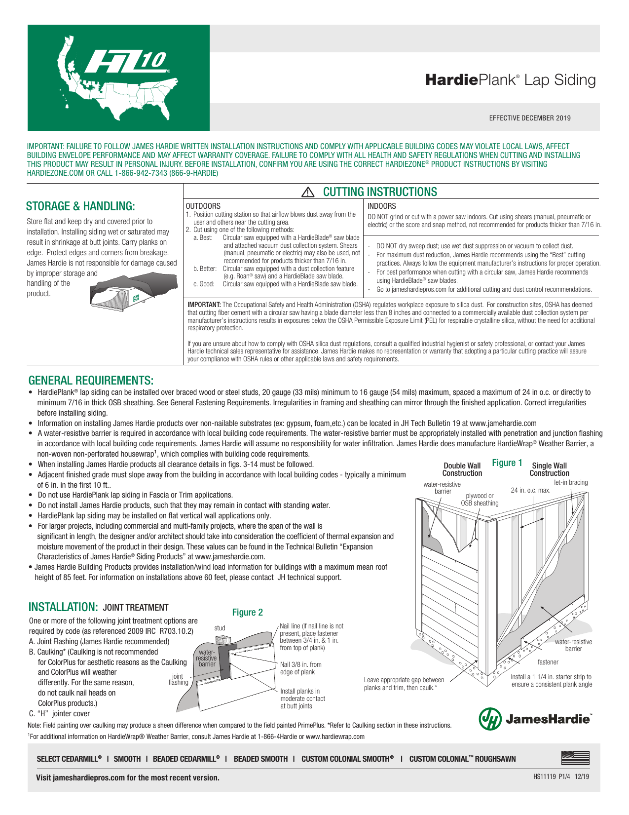 HardiePlank HZ5 Installation Instructions James Hardie, 43% OFF