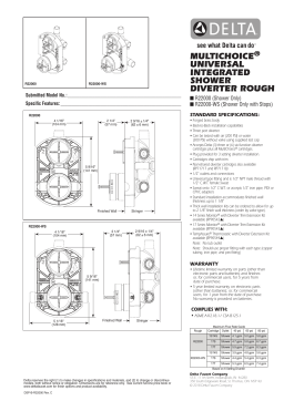 Delta R22000 - Reference guide, Owner's manual, Installation manual