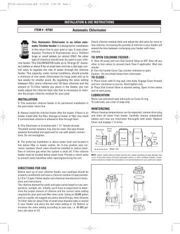 HydroTools 87502 Installation & Use Instructions | Manualzz