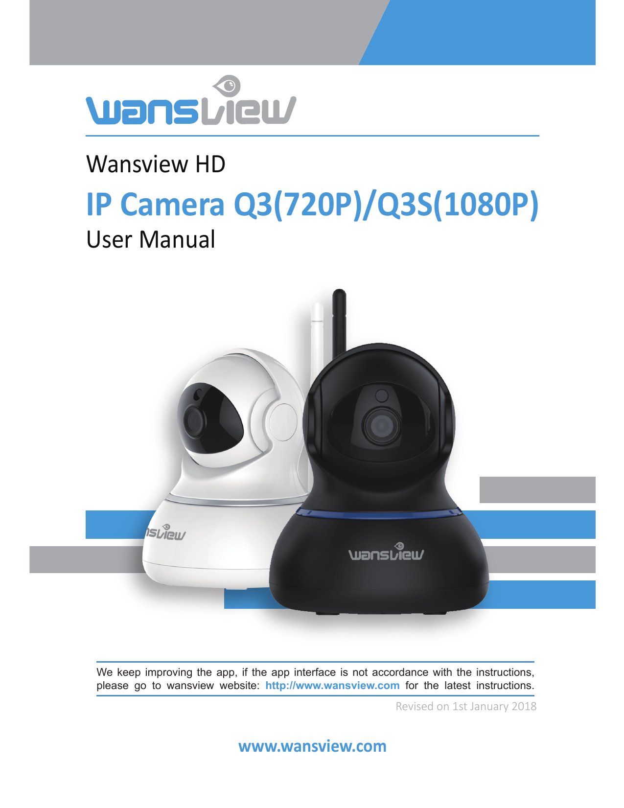 Wansview W6 - 1080P Outdoor Security Camera Manual