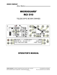 RCI 510 Crane System Operator's Manual: AI Chat &amp; PDF Download