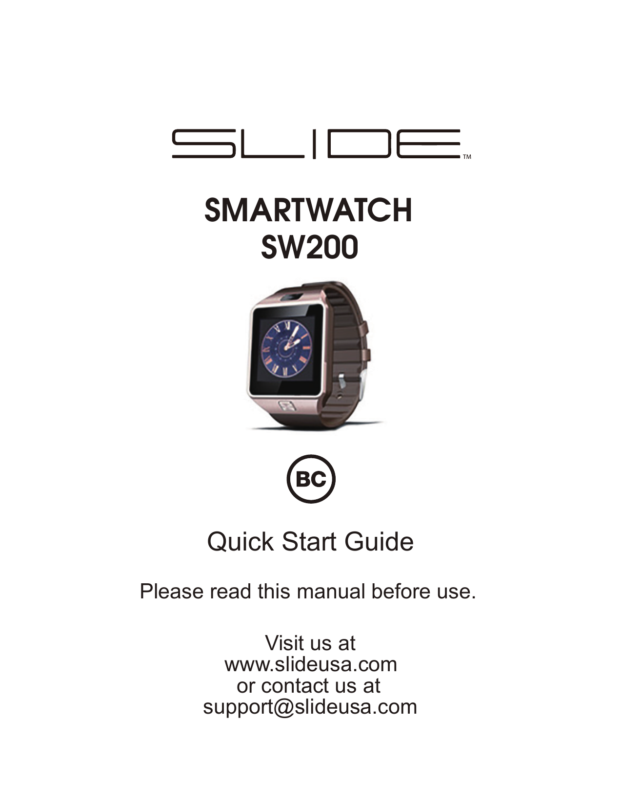 SLIDE SW200 Quick Start Manual | Manualzz