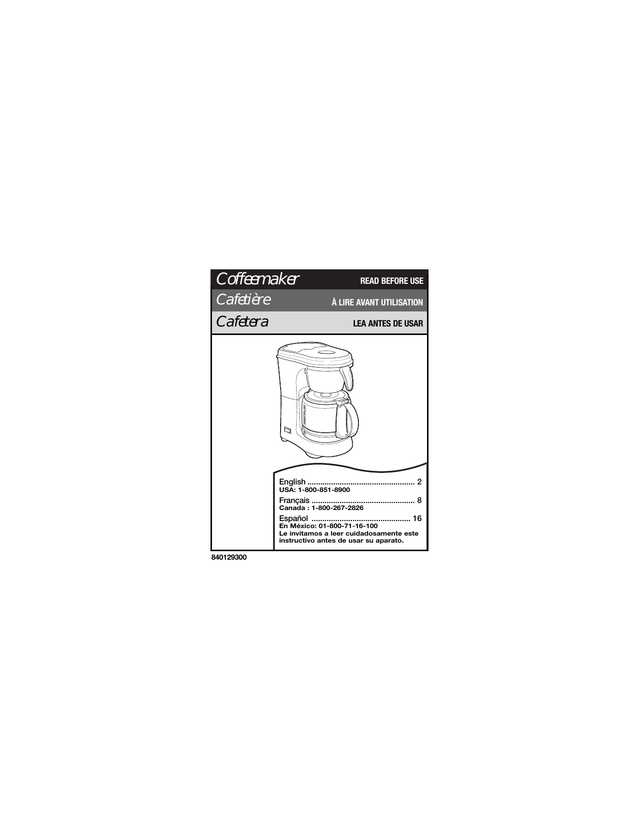 Proctor-Silex 46888 User Manual | Manualzz