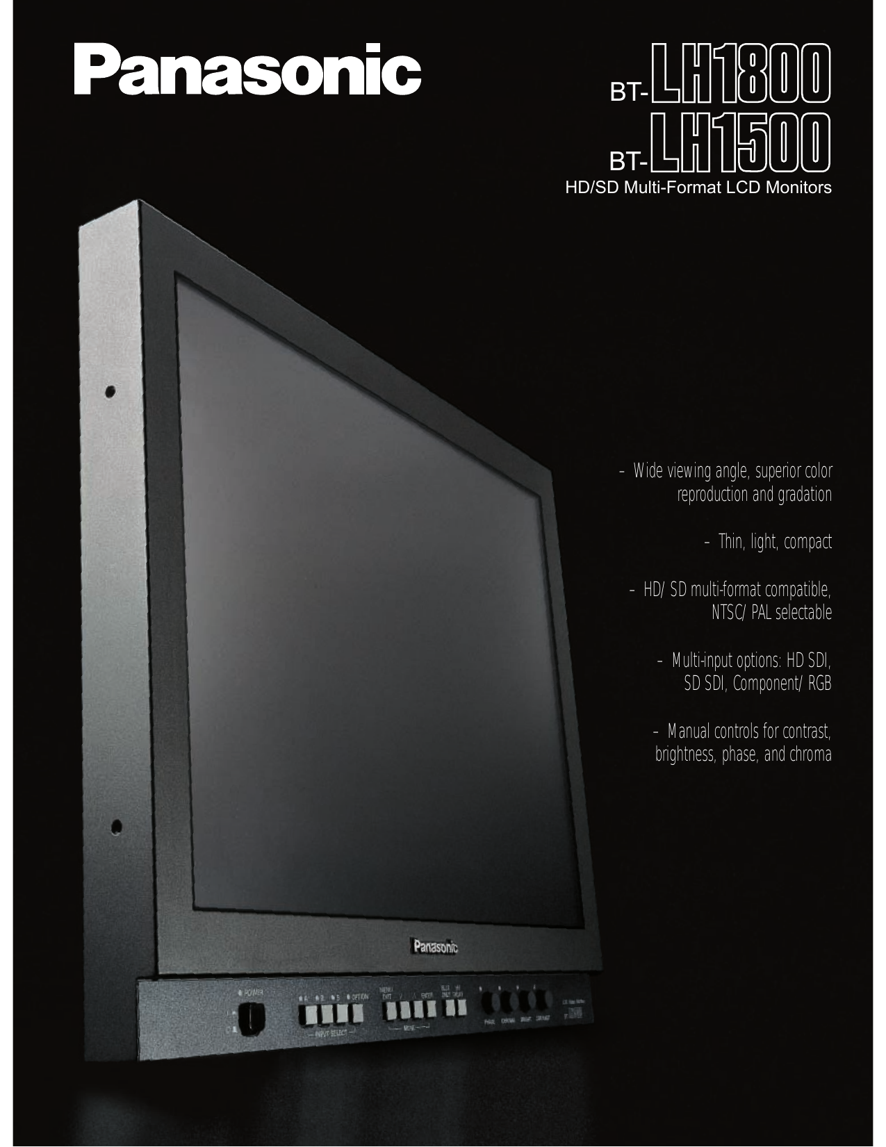 Panasonic BTLH1800 - LCD HD MONITOR 