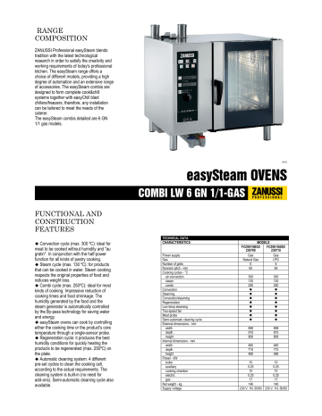 Zanussi EasySteam 238500 Brochure Specs Manualzz zanussi-easysteam-238500-brochure-specs-manualzz