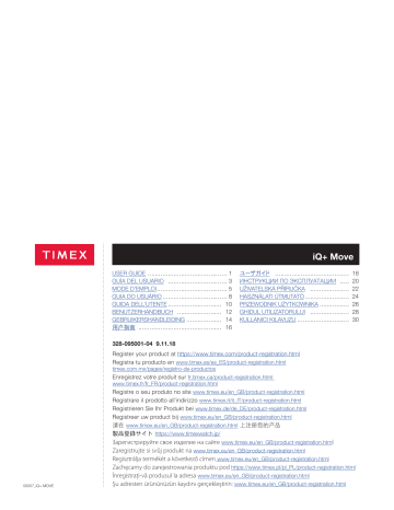 Timex IQ+ MOVE User manual | Manualzz