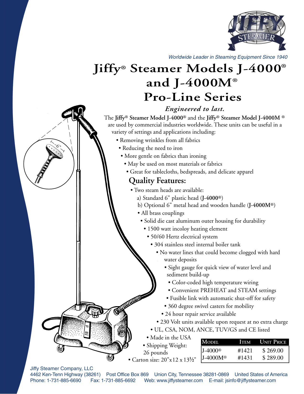 Jiffy Steamer J 4000 Wiring Diagram Discounts Selling