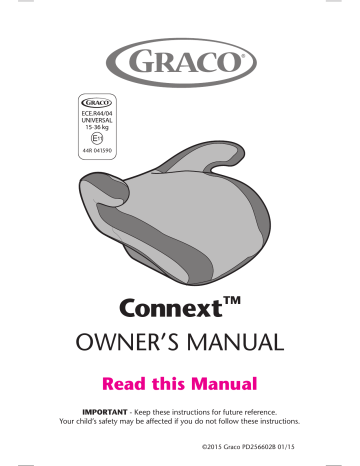 Graco CONNEXT Owner's Manual | Manualzz