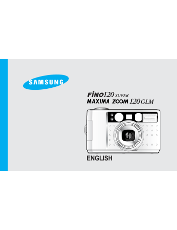 Samsung FINO 120 SUPER, Maxima Zoom 120 GLM User Manual | Manualzz