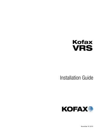 kofax vrs manual